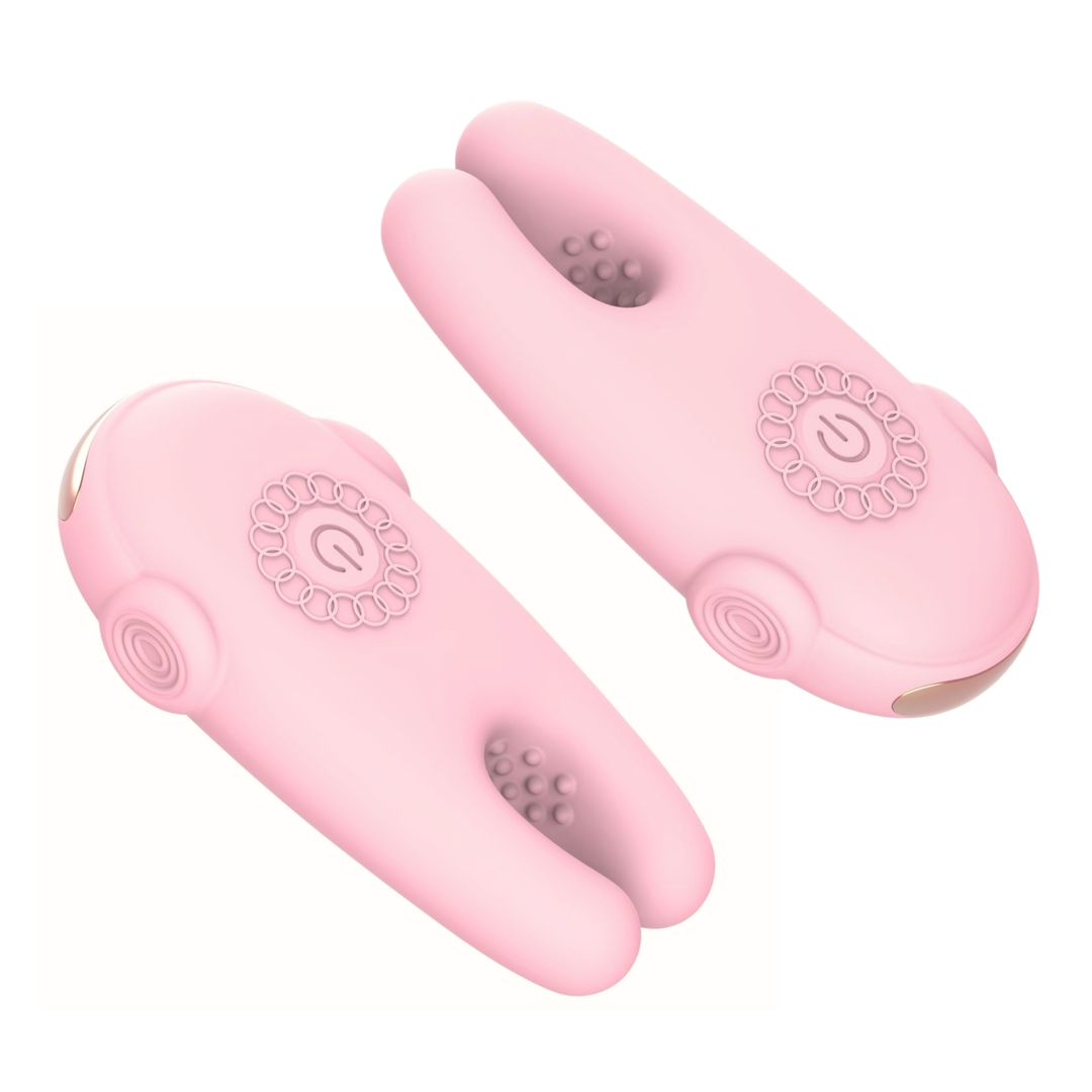 angled views of Vibrating Nipple Clamps