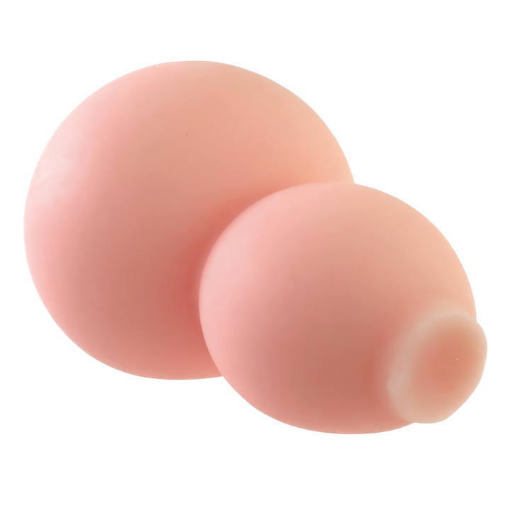 angled side view of Ultimate Real Feel Sucking Stroker 