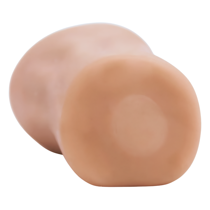 back of brown Realistic Pussy Stroker For Men 