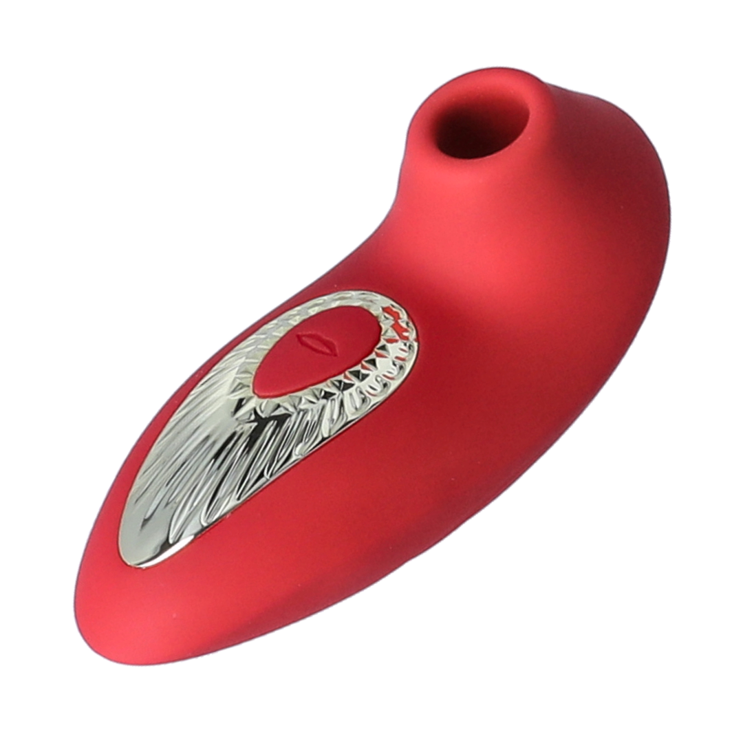 angled top side of The Air Affair - Clitoral Air Pulse Stimulator 