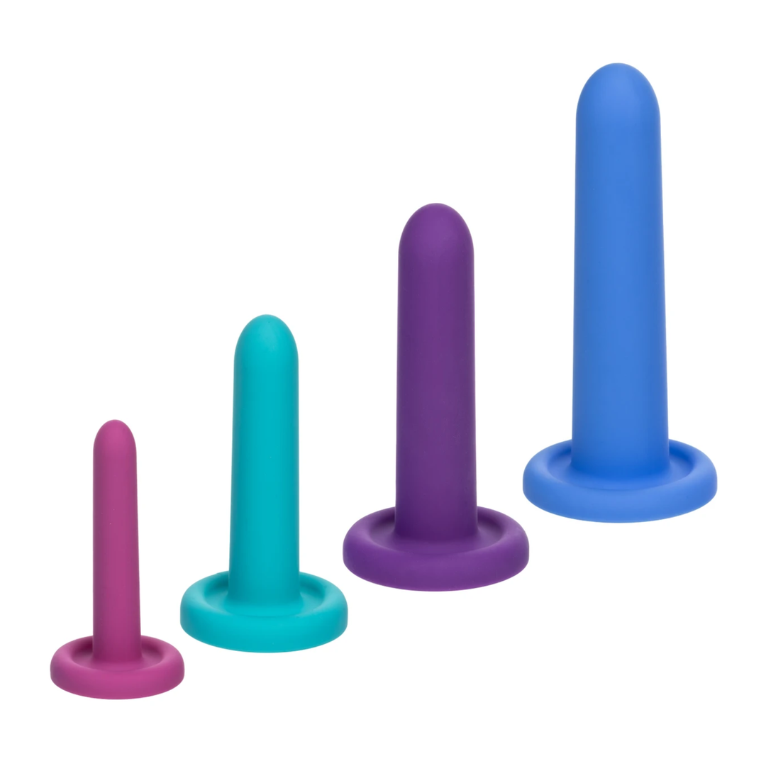 Calexotics Dilators Silicone Intermediate Set (4 Piece) product contents