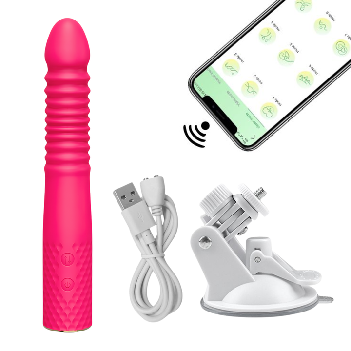 product contents Thrusting and Vibrating Suction Cup Dildo 
