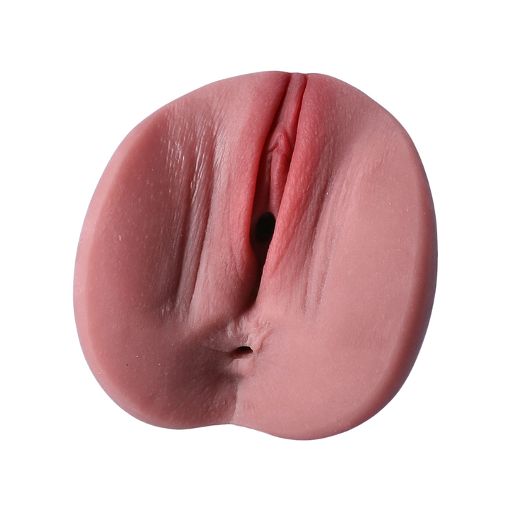 real-feel texture from brown realistic pocket pussy 