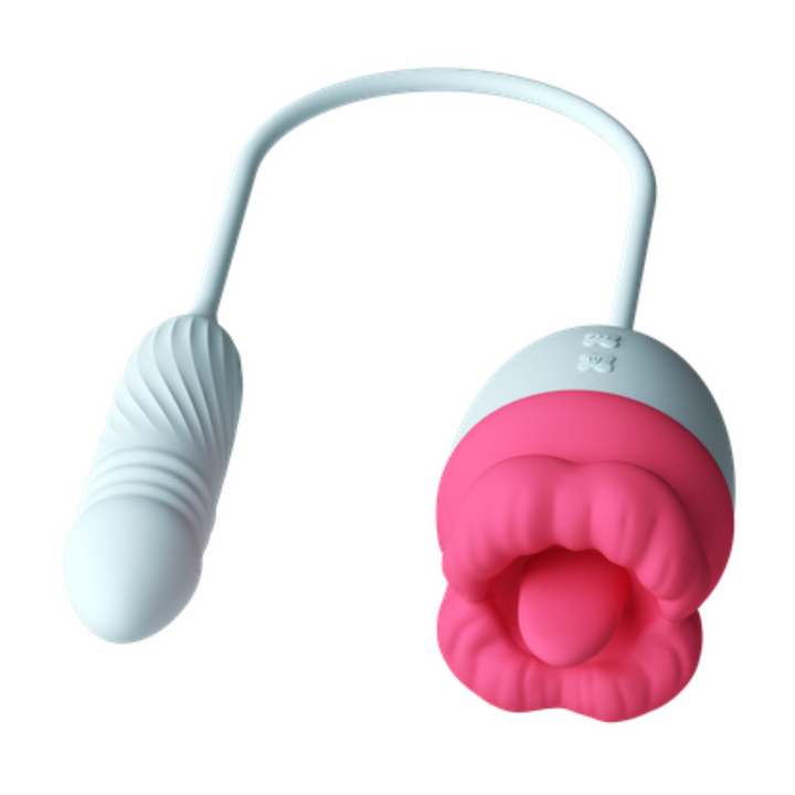 Pink Tongue with thrusting Penis