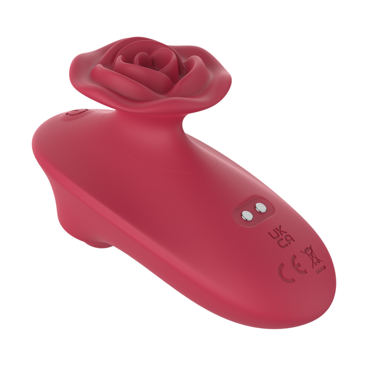 view of magnetic charging dock from handheld clit tapper  