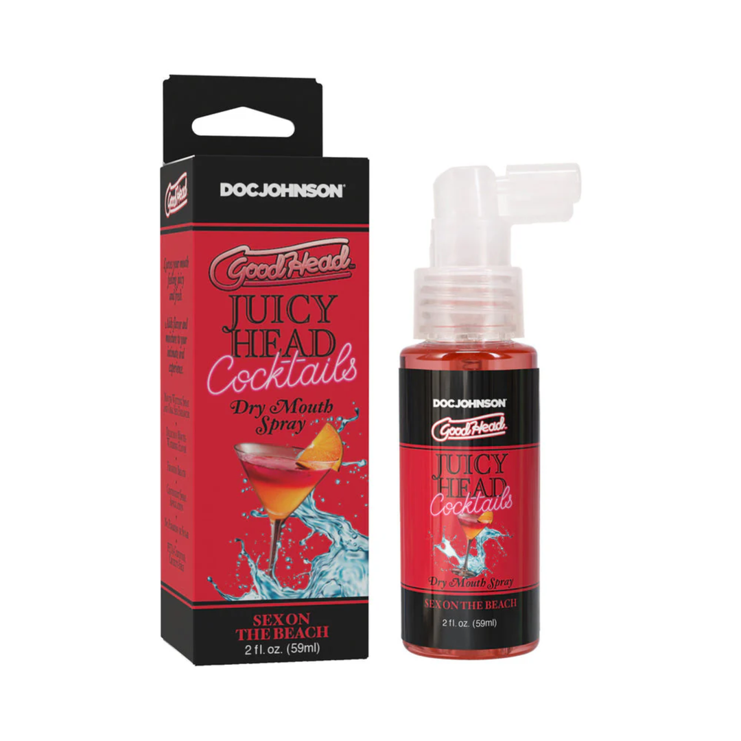 GoodHead Juicy Head Cocktails Dry Mouth Spray 2oz sex on the beach 