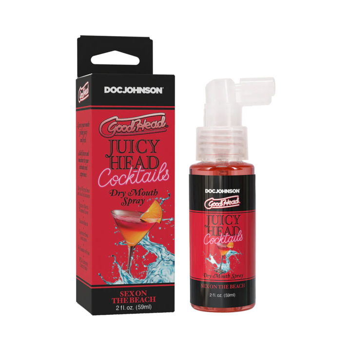 GoodHead Juicy Head Cocktails Dry Mouth Spray 2oz sex on the beach 