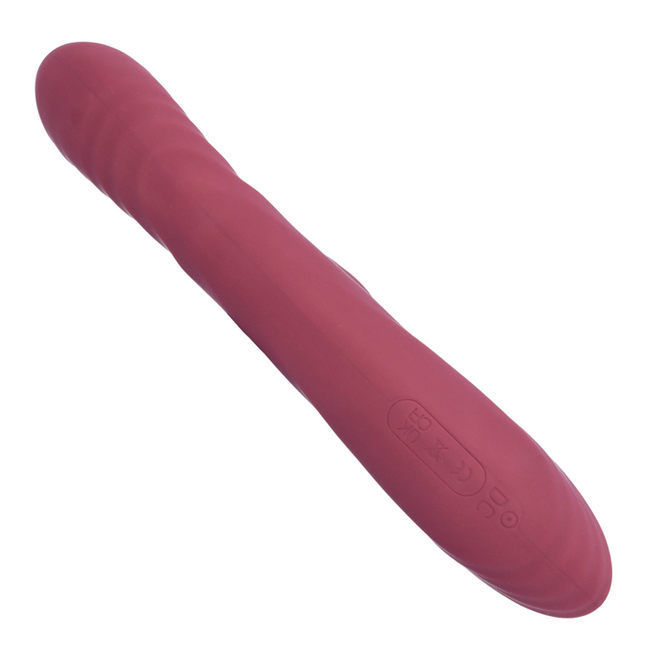 view of charging station on bottom of red thrusting rabbit 