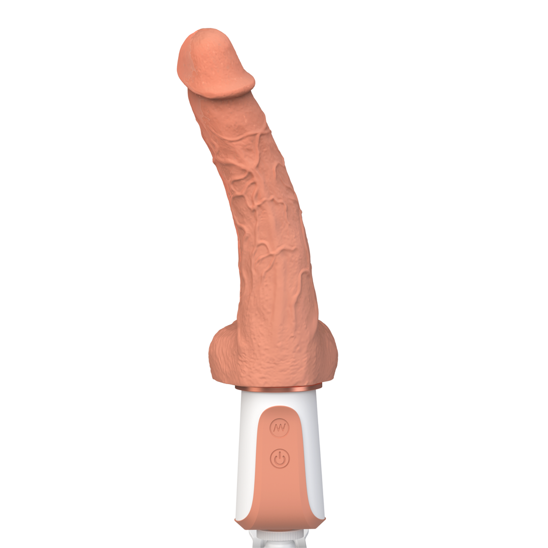 flexibility of Warming, Thrusting, Vibrating, and Waterproof Dildo 