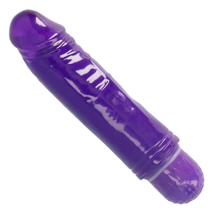 mini vibrating dildo from TopCat adult toys  - purple