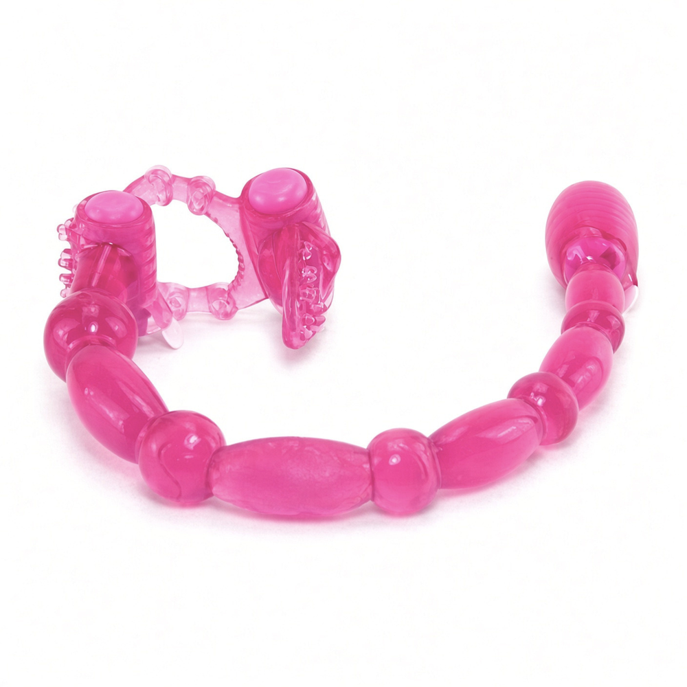 Waterproof Scorpion Dual Pleasure X-Treme Vibe laying flat 