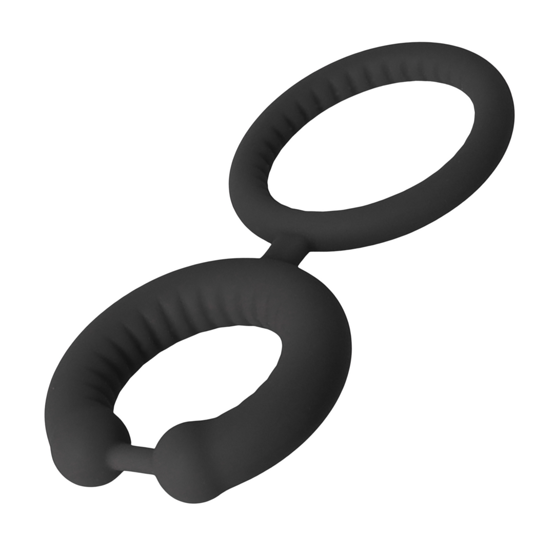 angled view of Dual Cock Ring 