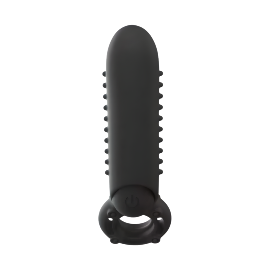 bottom view of Screaming O OYeah! Rechargeable Silicone Cock Ring smooth silicone 
