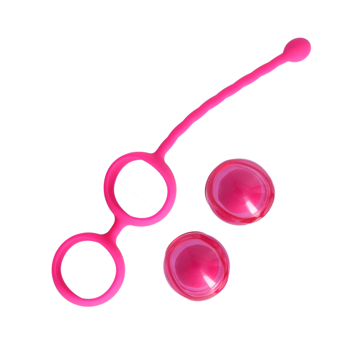 Weighted Kegel Ball Exerciser with the kegel balls removed 