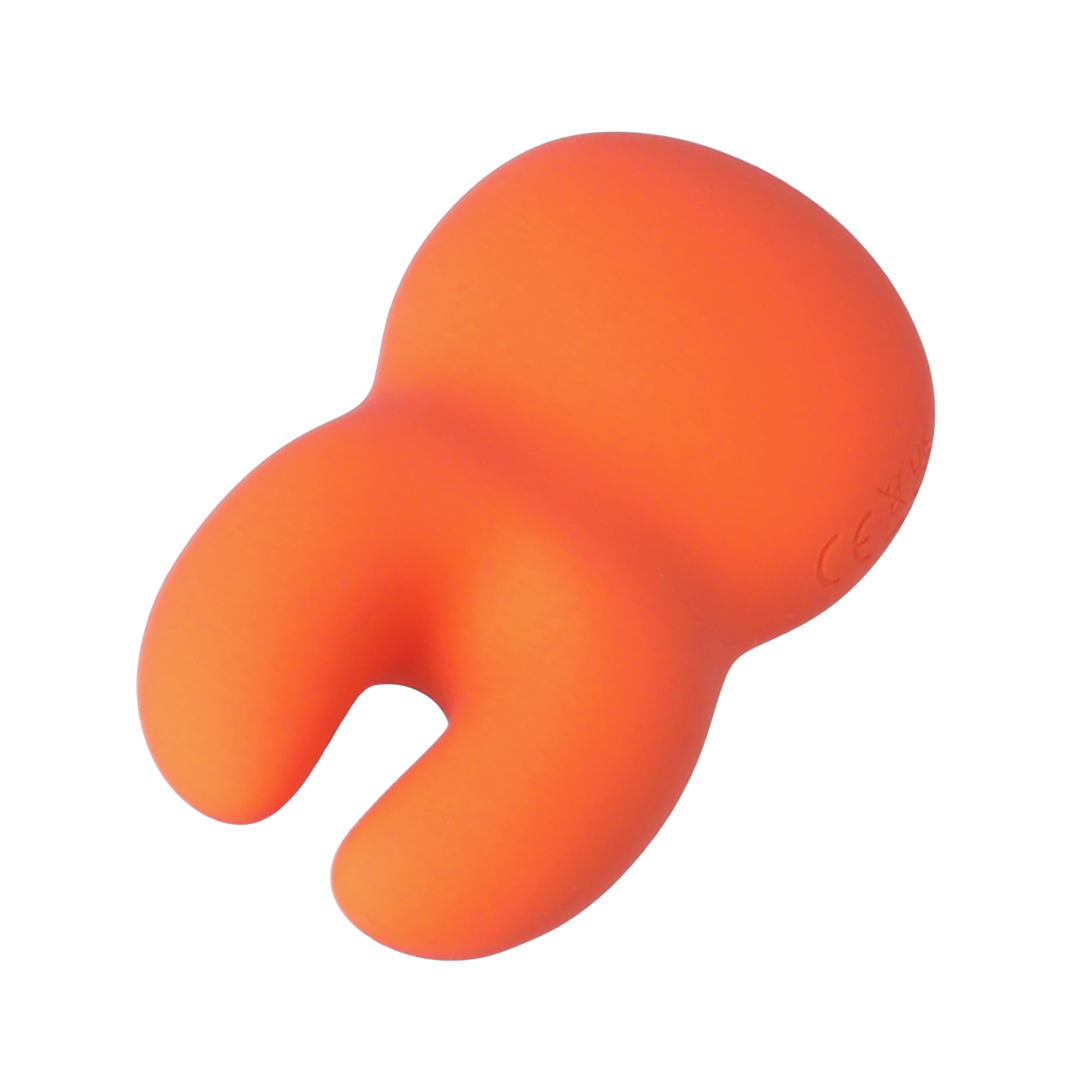 angled side view of Clit-Encasing Vibrator 