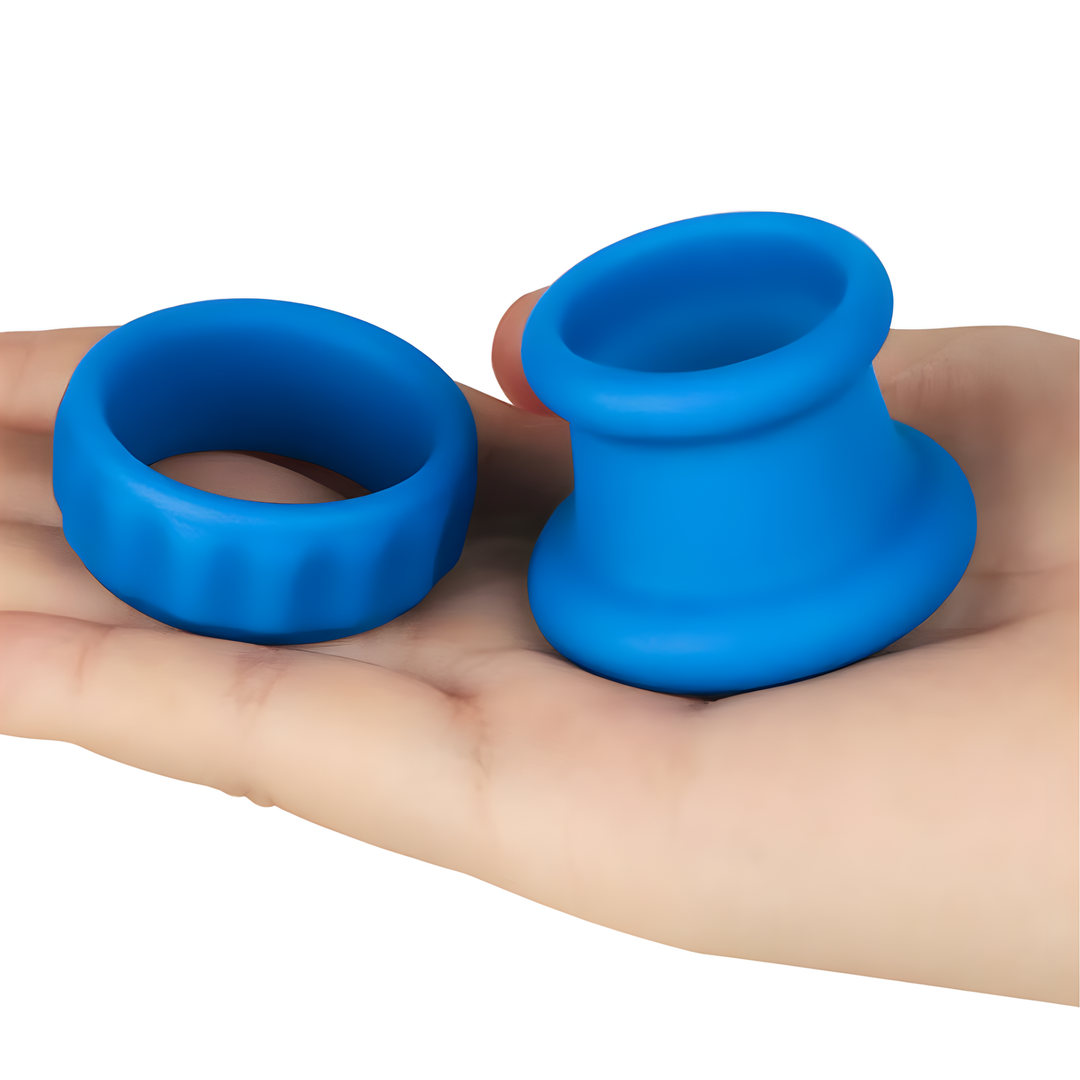 hand holding Pinnacle Pro Twin Flex Stretcher 