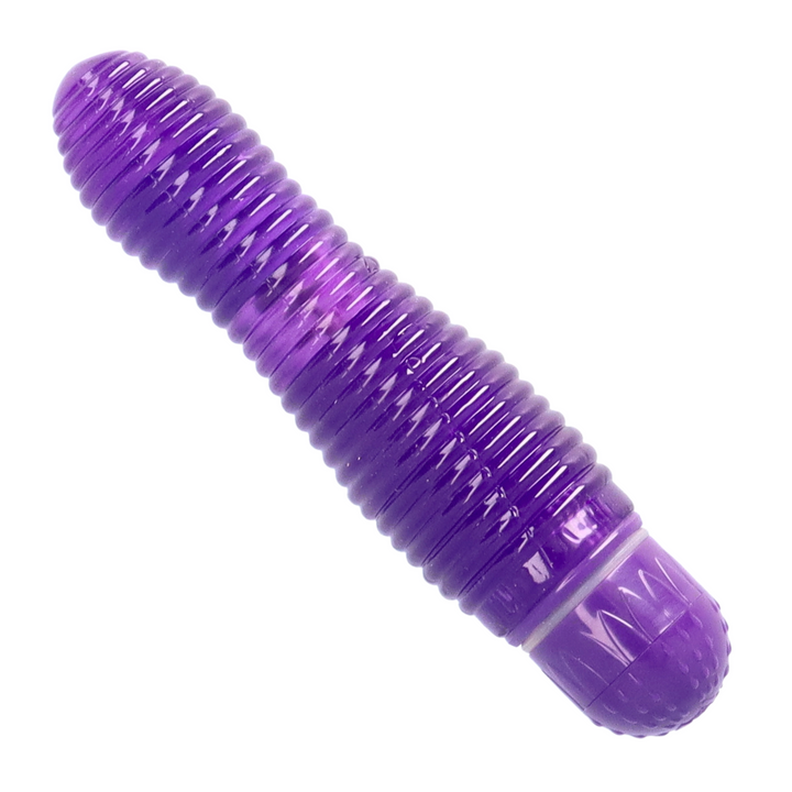 purple ribbed beehive vibrator from TopCat 