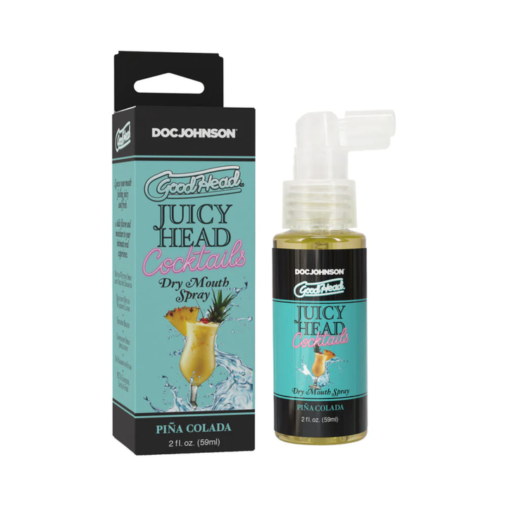 GoodHead Juicy Head Cocktails Dry Mouth Spray 2oz pina colada 