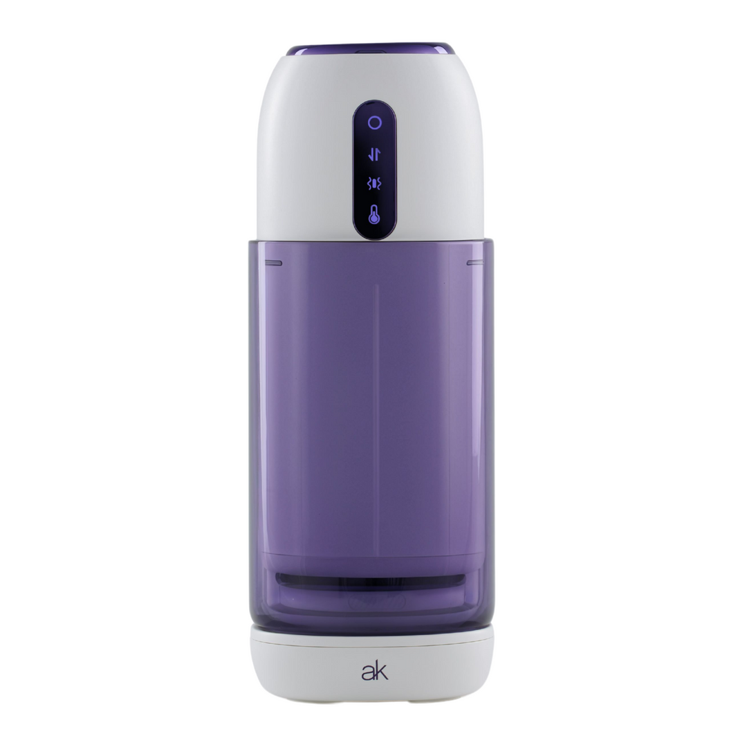 Super Series Adjustable Length Masturbator - Thrusting, Warming & Vibrating closed 