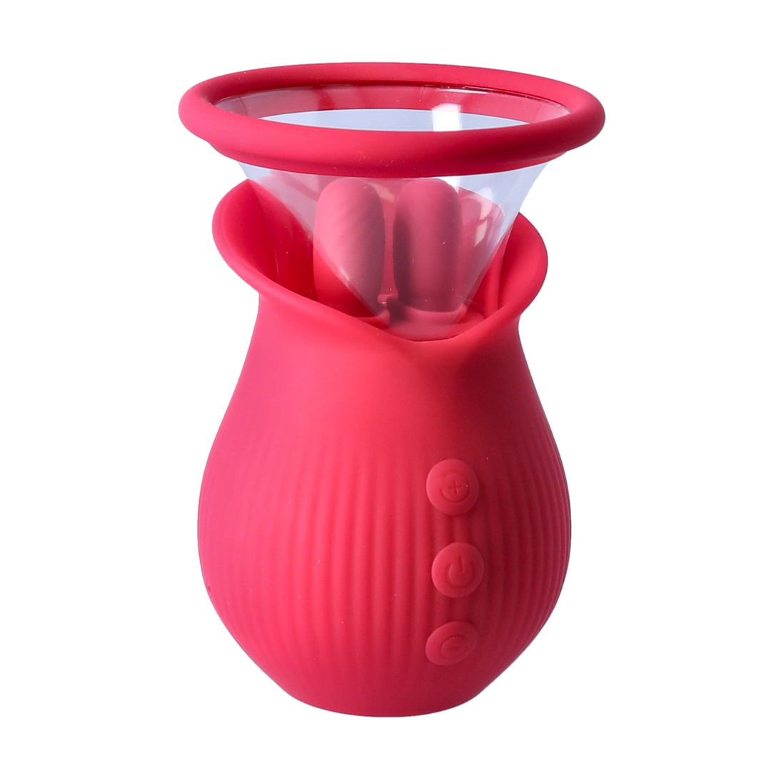 Swinging Suction Vibrator with circle cup attached  