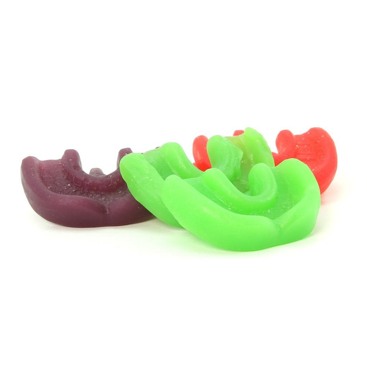 all 3 flavors from Gum Job Oral Sex Gummy Candy Teeth Covers
