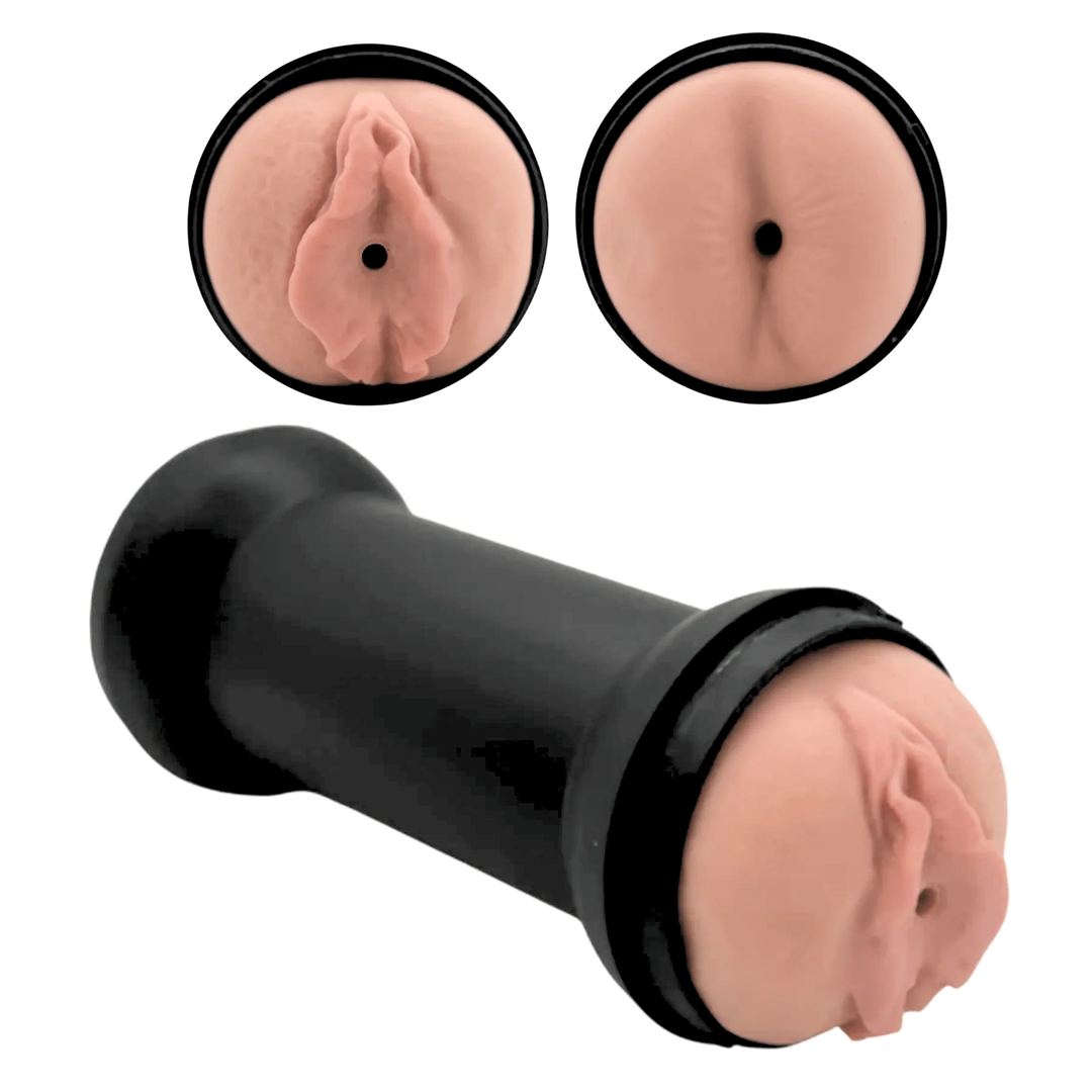ass and pussy from Realistic Double-Ended Stroker