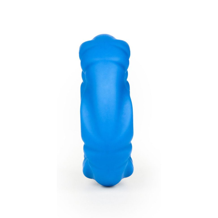 side view of Pinnacle Pro Ridge Bump Stretcher in blue color 