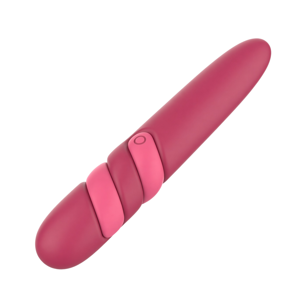 angled top side view of Helix Beginner Vibrator 