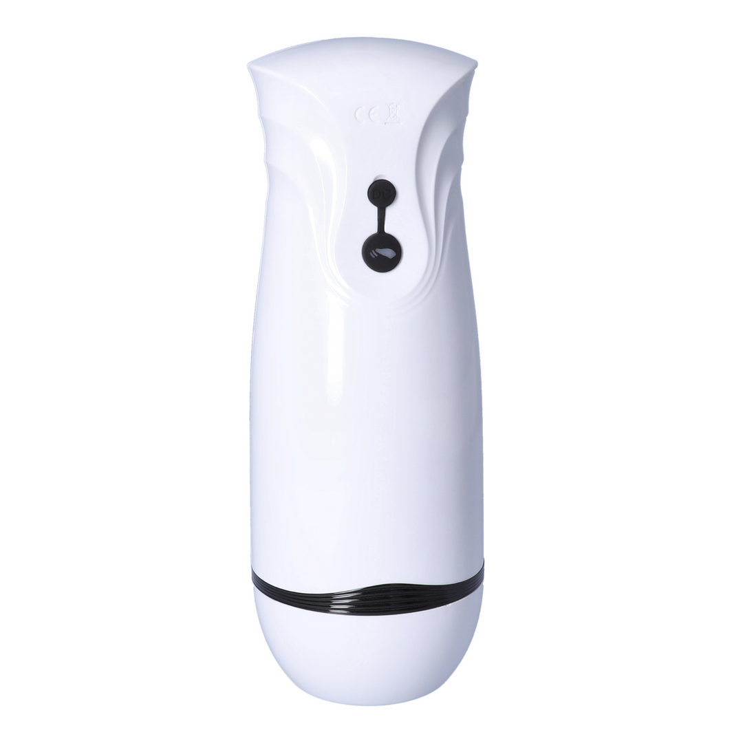 backside of Sucking Vibrating Male Masturbator  