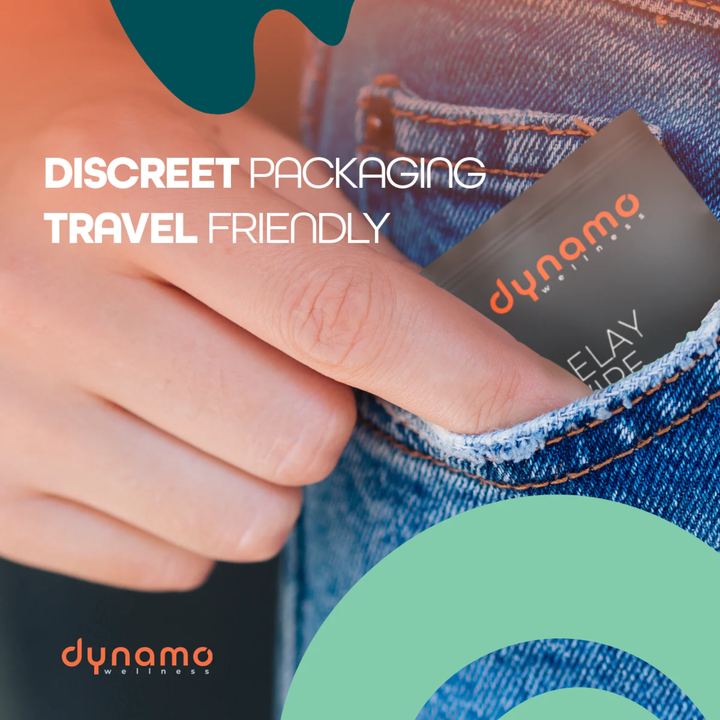 discreet packaging travel friendly Dynamo Wellness All Night Intimacy Kit 