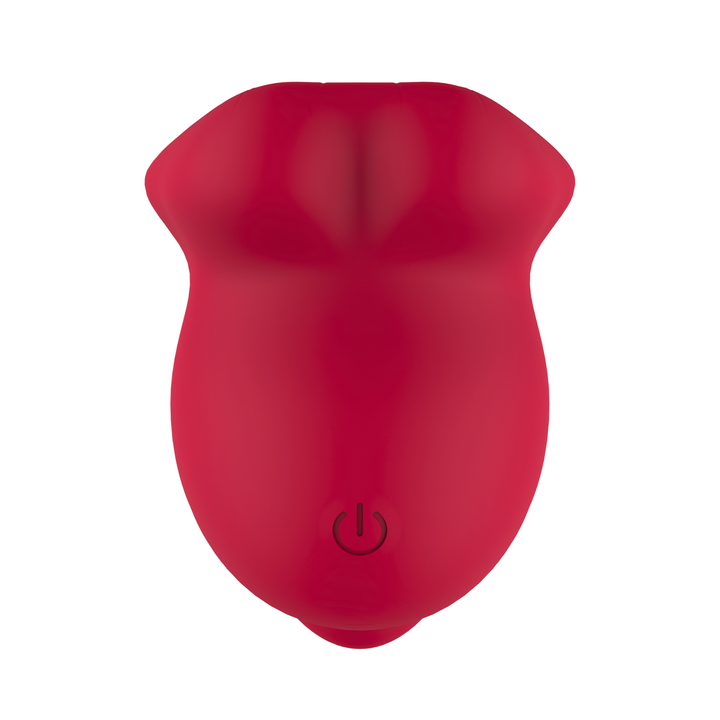 view of power button from Mouth-Shaped Clitoral Air Kisser 