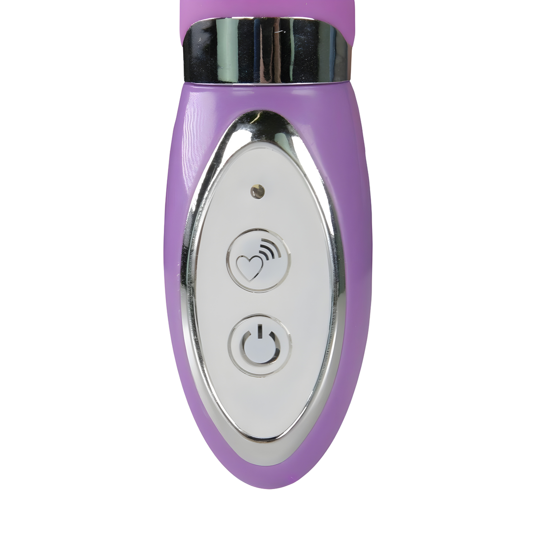 Rippled Silicone Vibrator base close up 