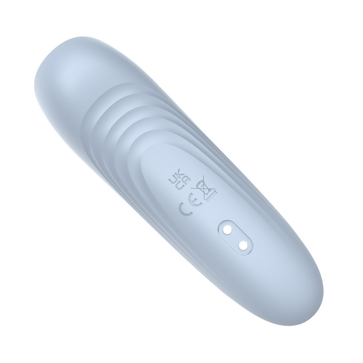 view of charging port from Blue Air Pulse Toy by TooTimid