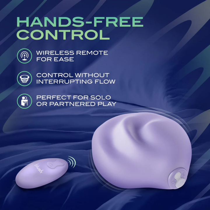 hands-free control wireless remote for ease Urself Pulse Pad Rechargeable Silicone Grinder with Remote 