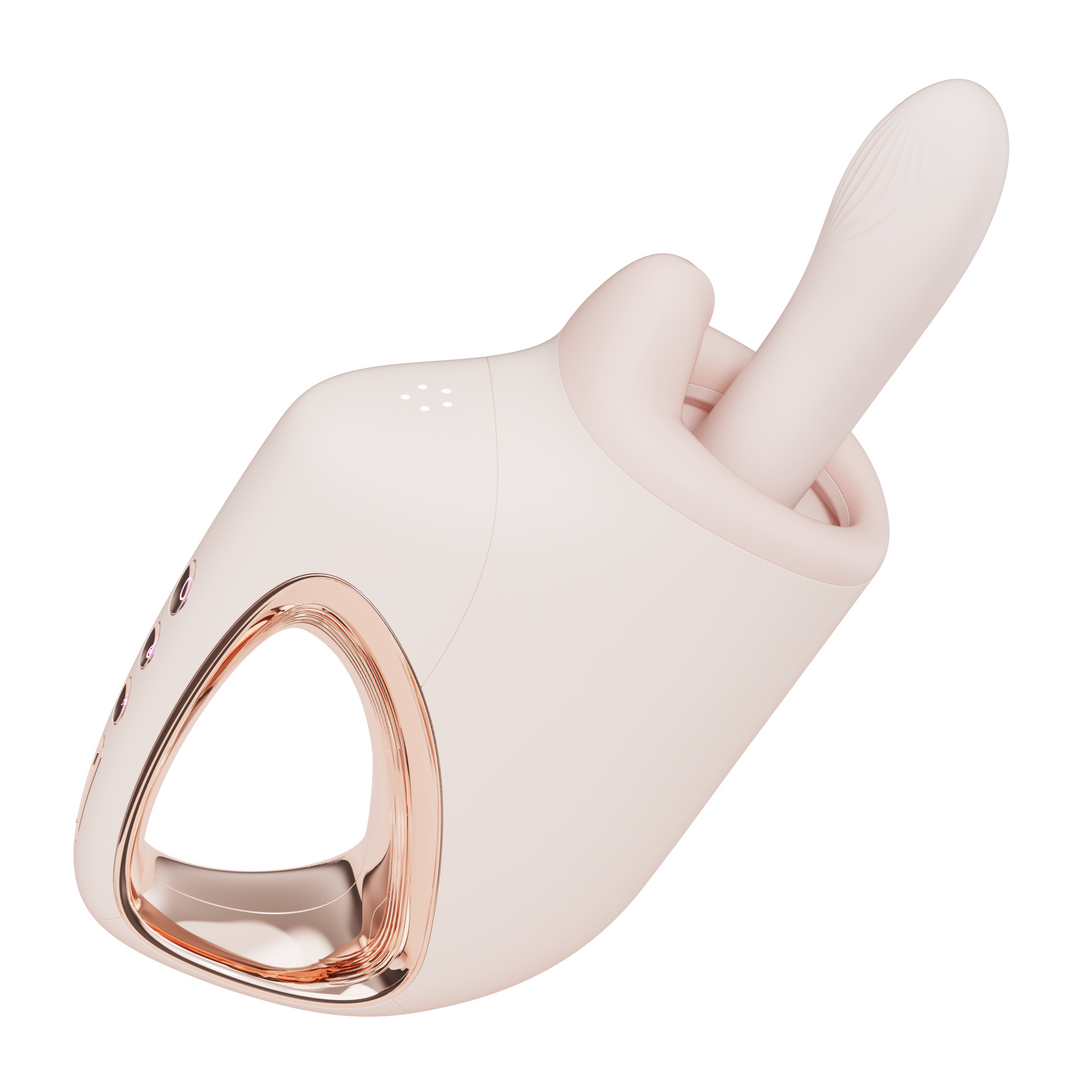 luxury automatic thrusting machine as seen from angled side view