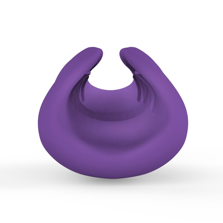 view of raised bumps Ribbed Intensifying Hand Job Stroker Aide 
