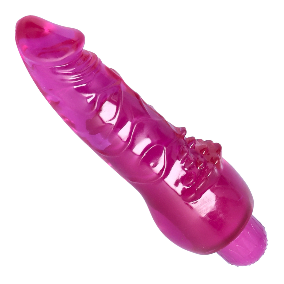 Realistic 7'' Cock Vibe - violet 