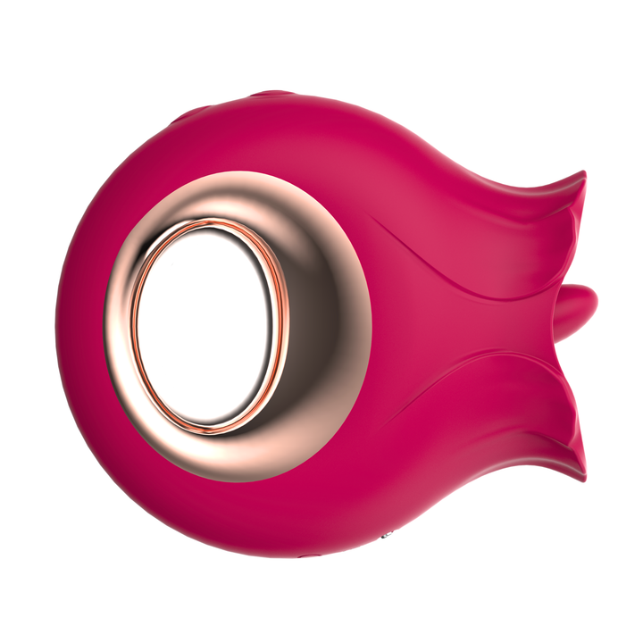 side view of Oral Oasis Flickering Tongue Silicone Vibrator 