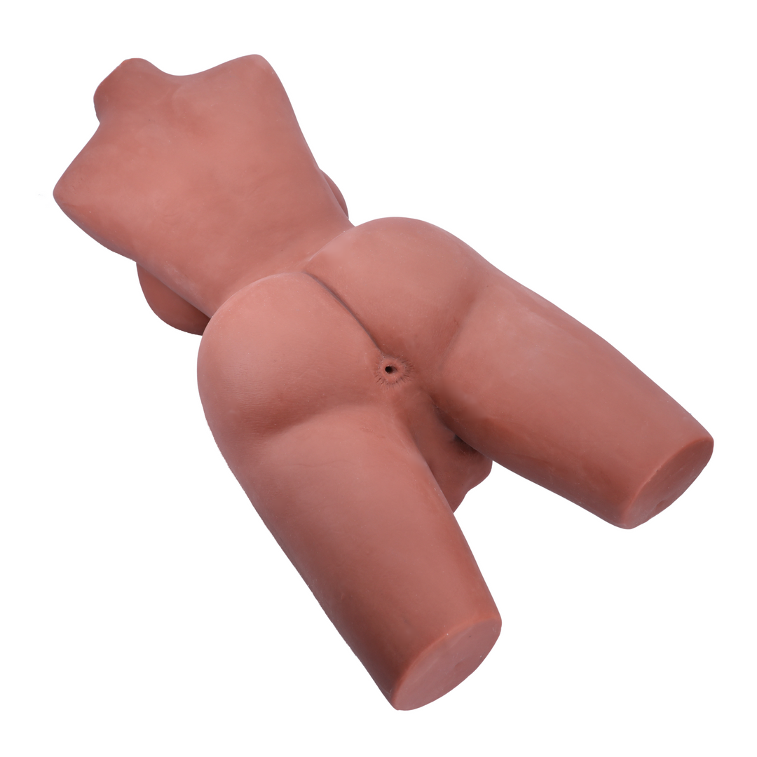 view of anus from lady bay male masturbator sex doll 