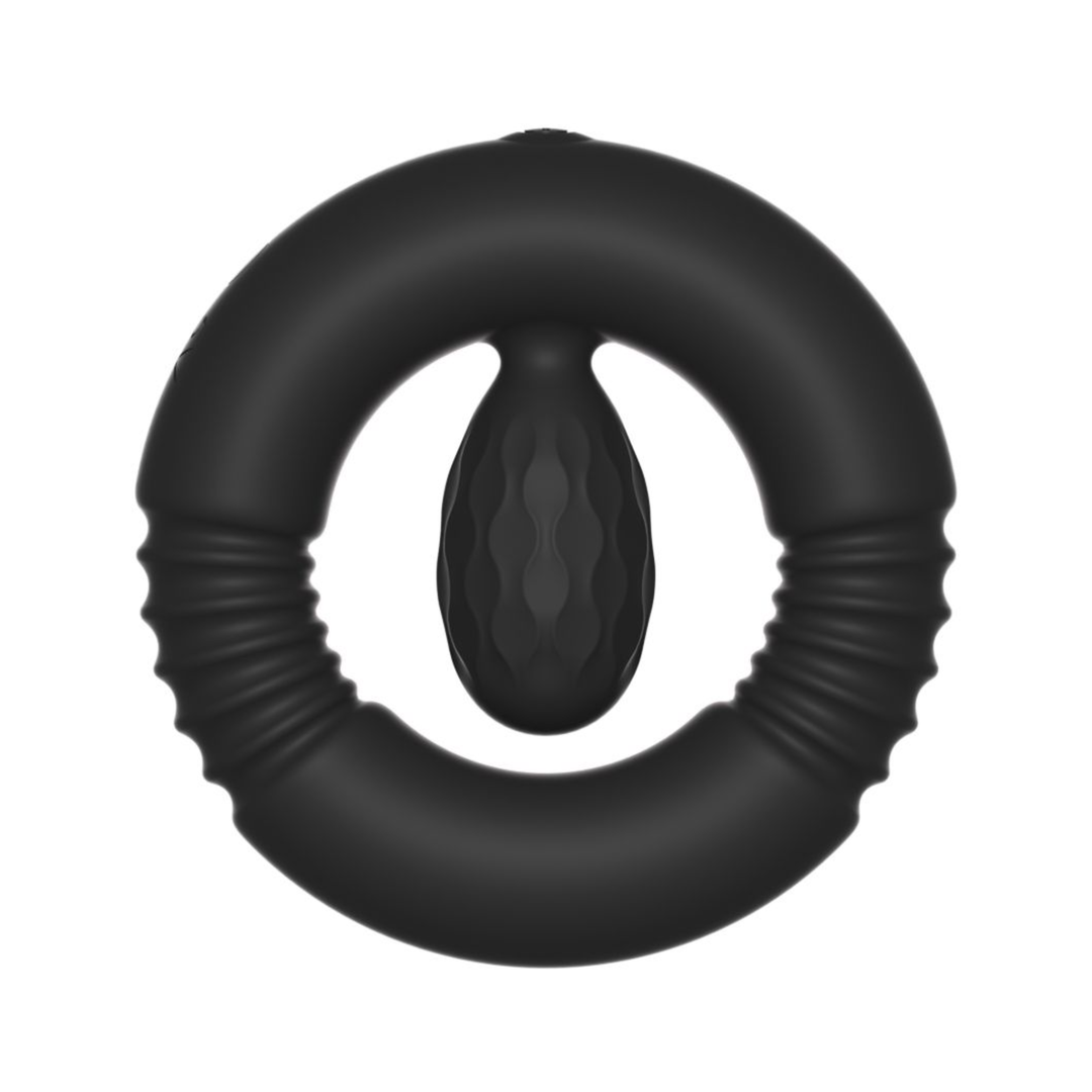full product view of Cock Ring with Vibrating Ball Stimulator 