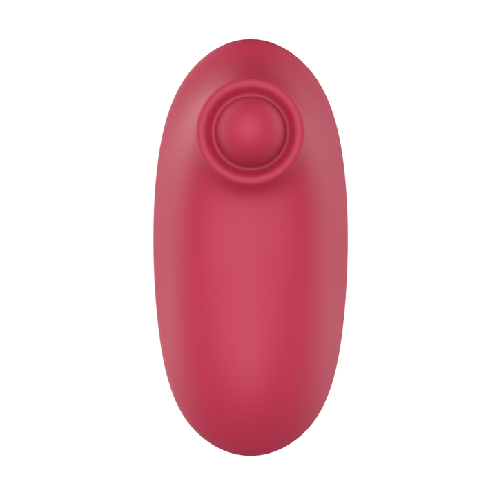 view of tapper from Rose Handle Clit Tapper smooth silicone