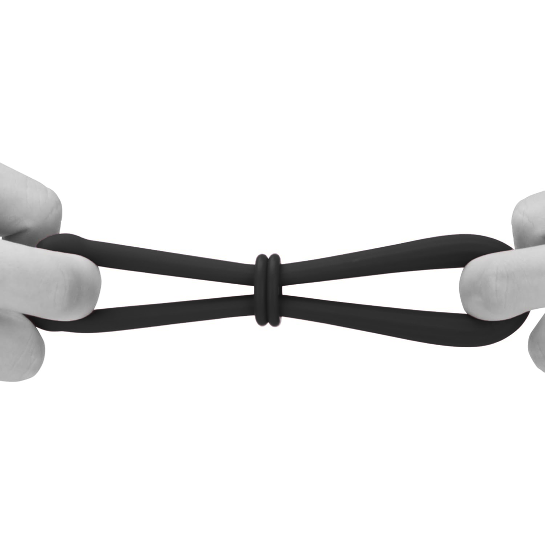 hands stretching Pinnacle Pro Anyfit Plus Stretcher in black 