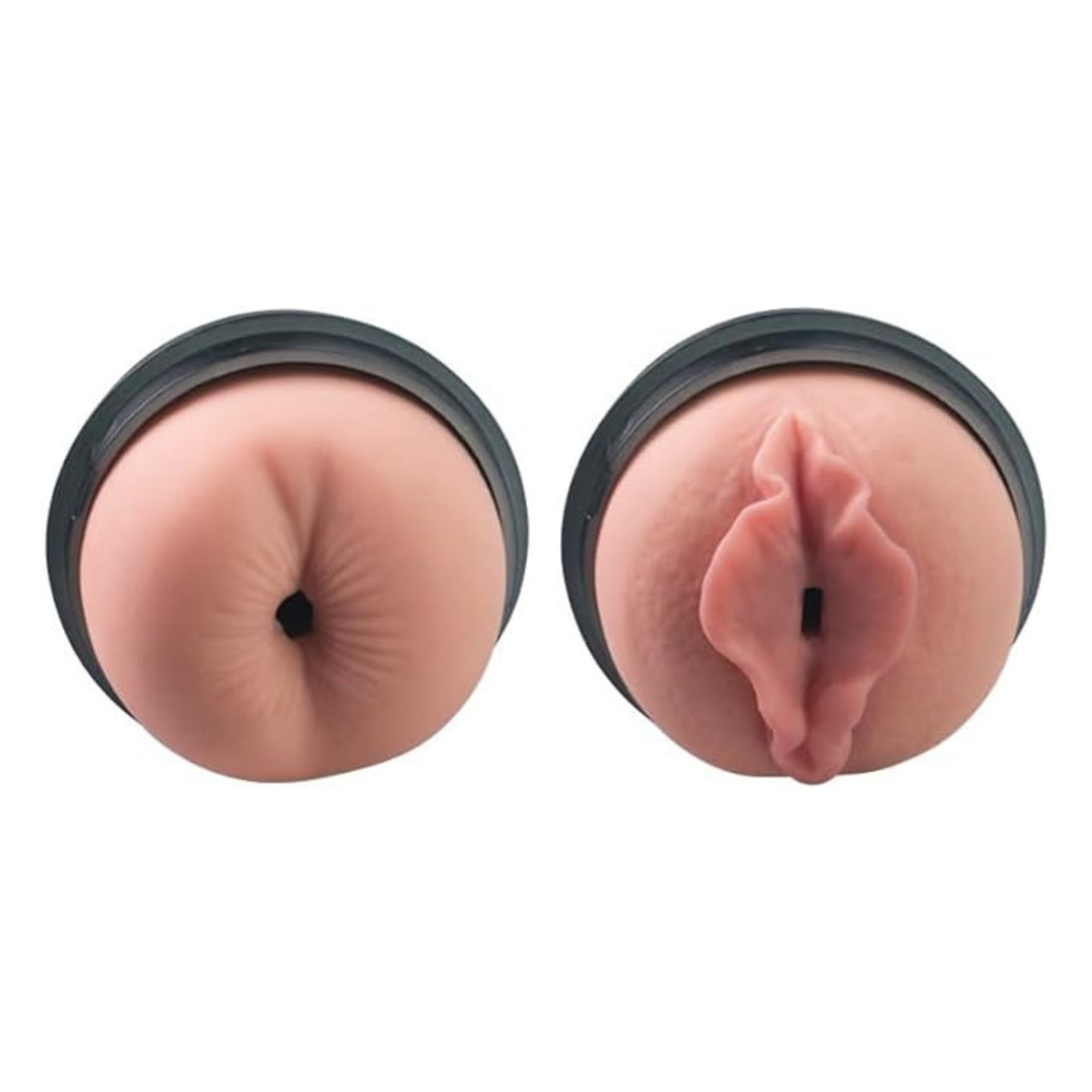 both Training Master Double Side Stroker Pussy and Anus made from soft real feel material 