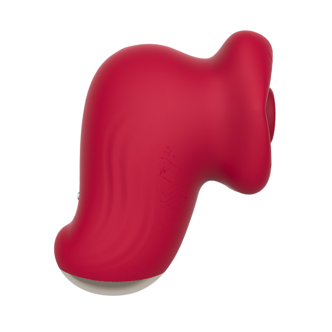 side view of Mouth-Shaped Clitoral Air Kisser 