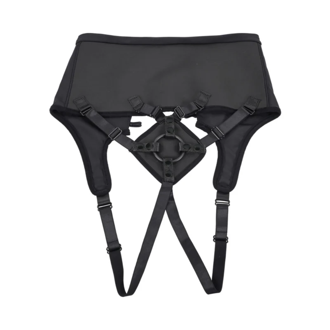 full product view of Sportsheets High Waisted Corset Strap-On 