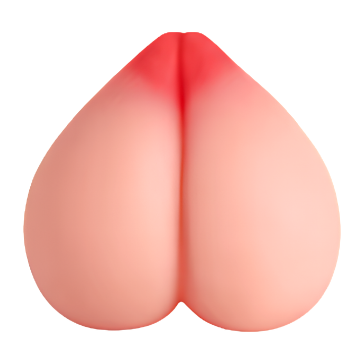 backside view of Tits and Ass Peach Masturbator