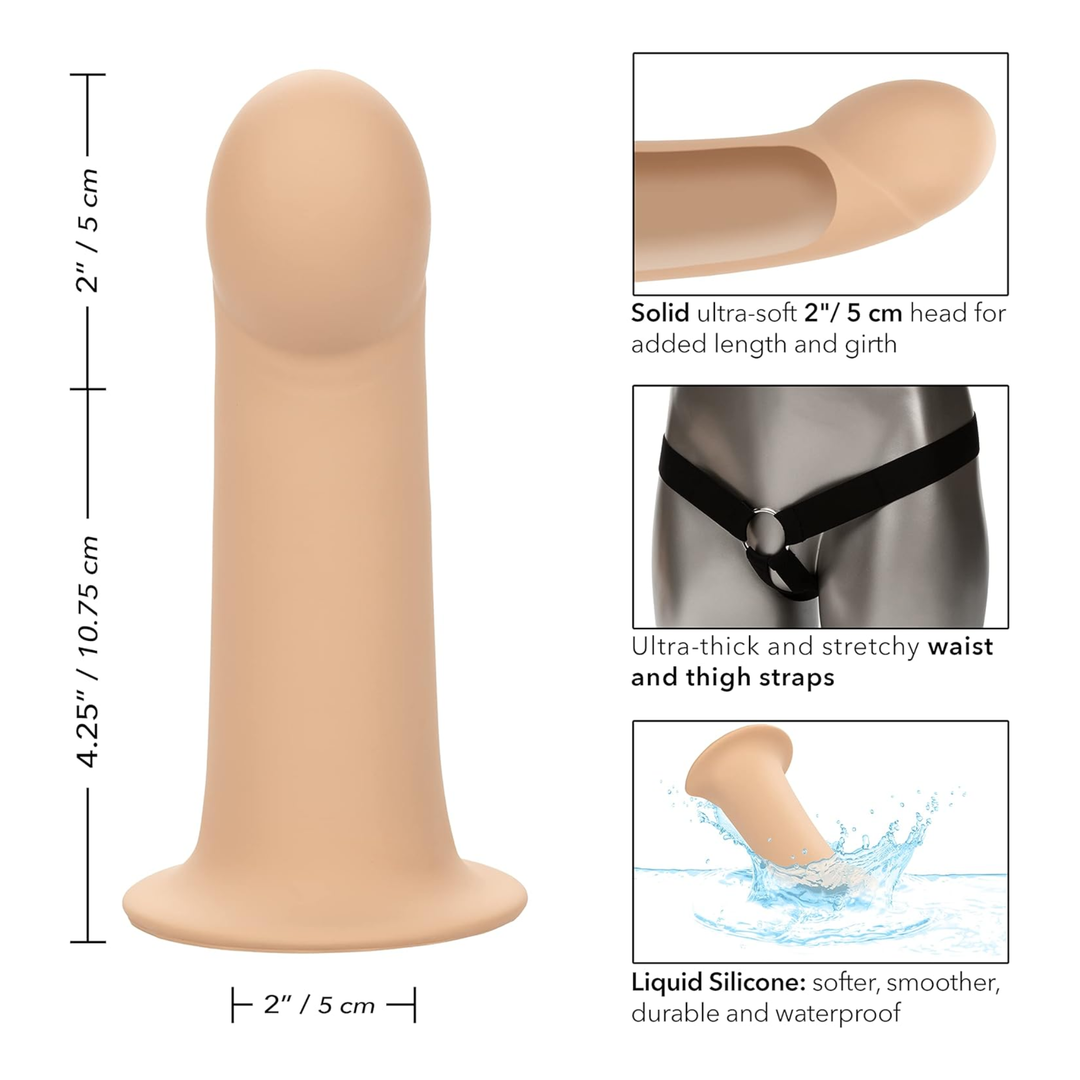 dimensions for beige Performance Maxx Extension with Harness with product details 