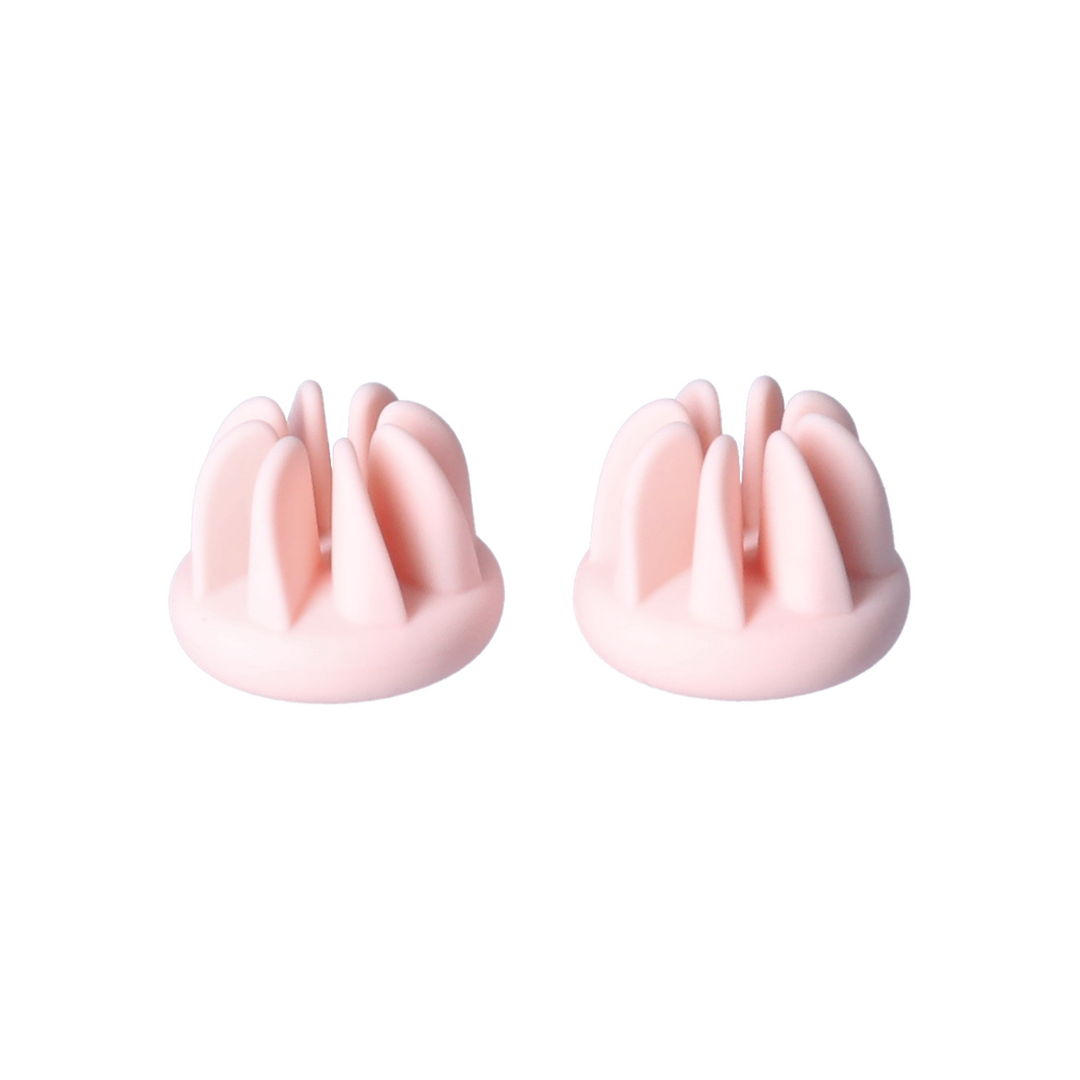 Twist Tease Vibrating & Rotating Nipple Suckers - Comes with 2 Attachm TooTimid.com Twist Tease Vibrating & Rotating Nipple Suckers - Comes with 2 Attachm TooTimid.com