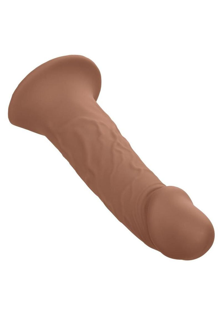 veiny brown chocolate hollow dildo 
