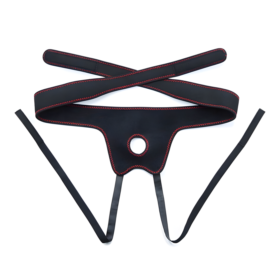 full product view of harness from INGEN 7.5 Inch Easy Strapon Set
